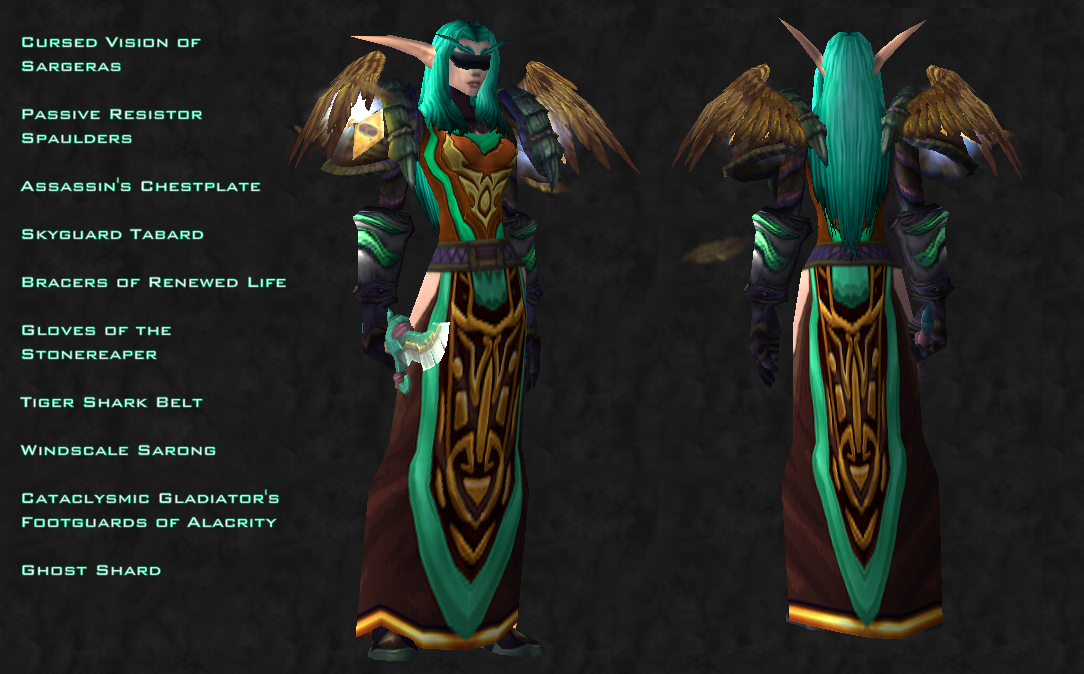 Escarina Transmog Set