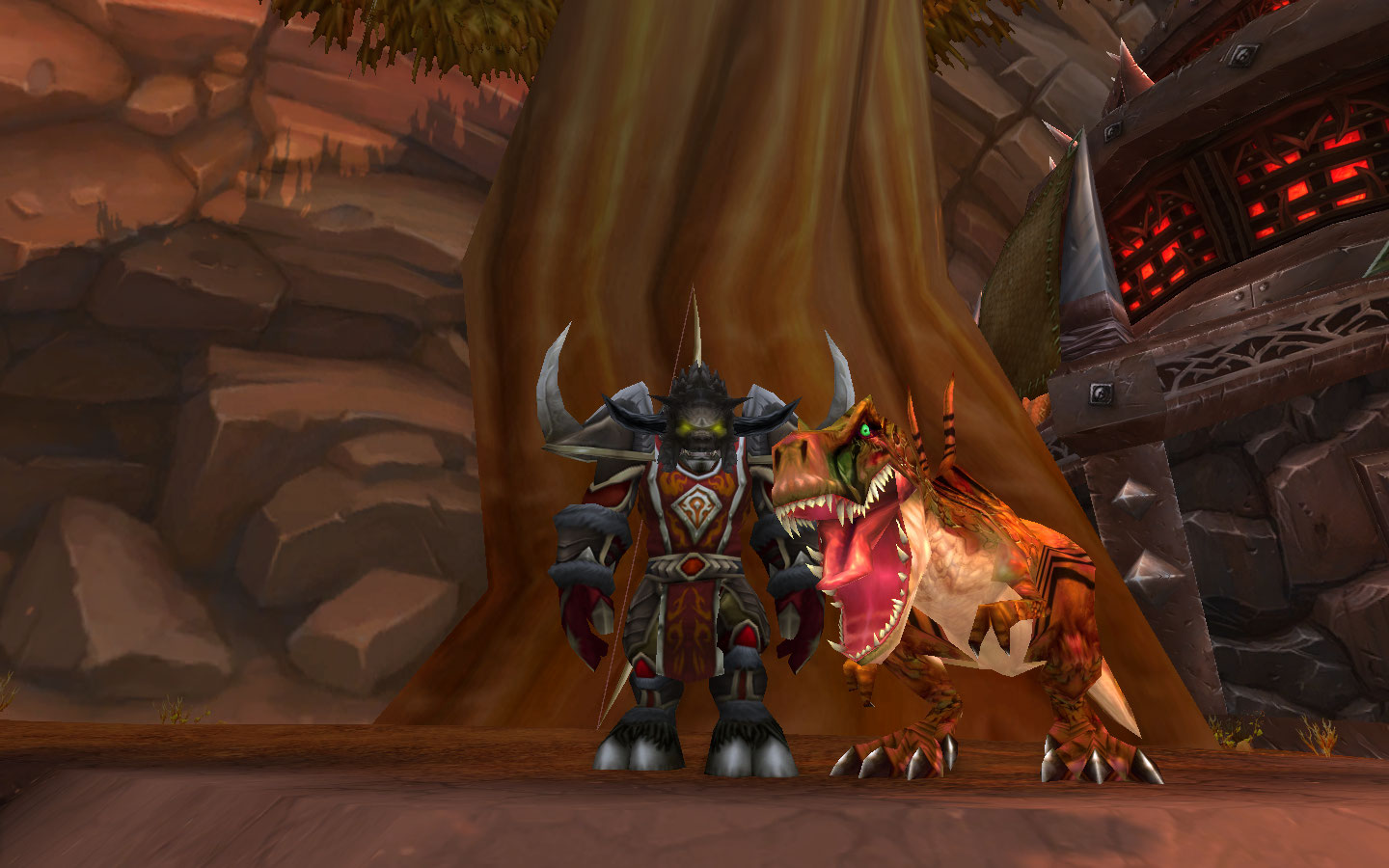 Me and Cretaceo at our favorite hangout in Orgrimmar, just chilling after a good day of grinding. Always and Forever, buddy. Always and Forever.