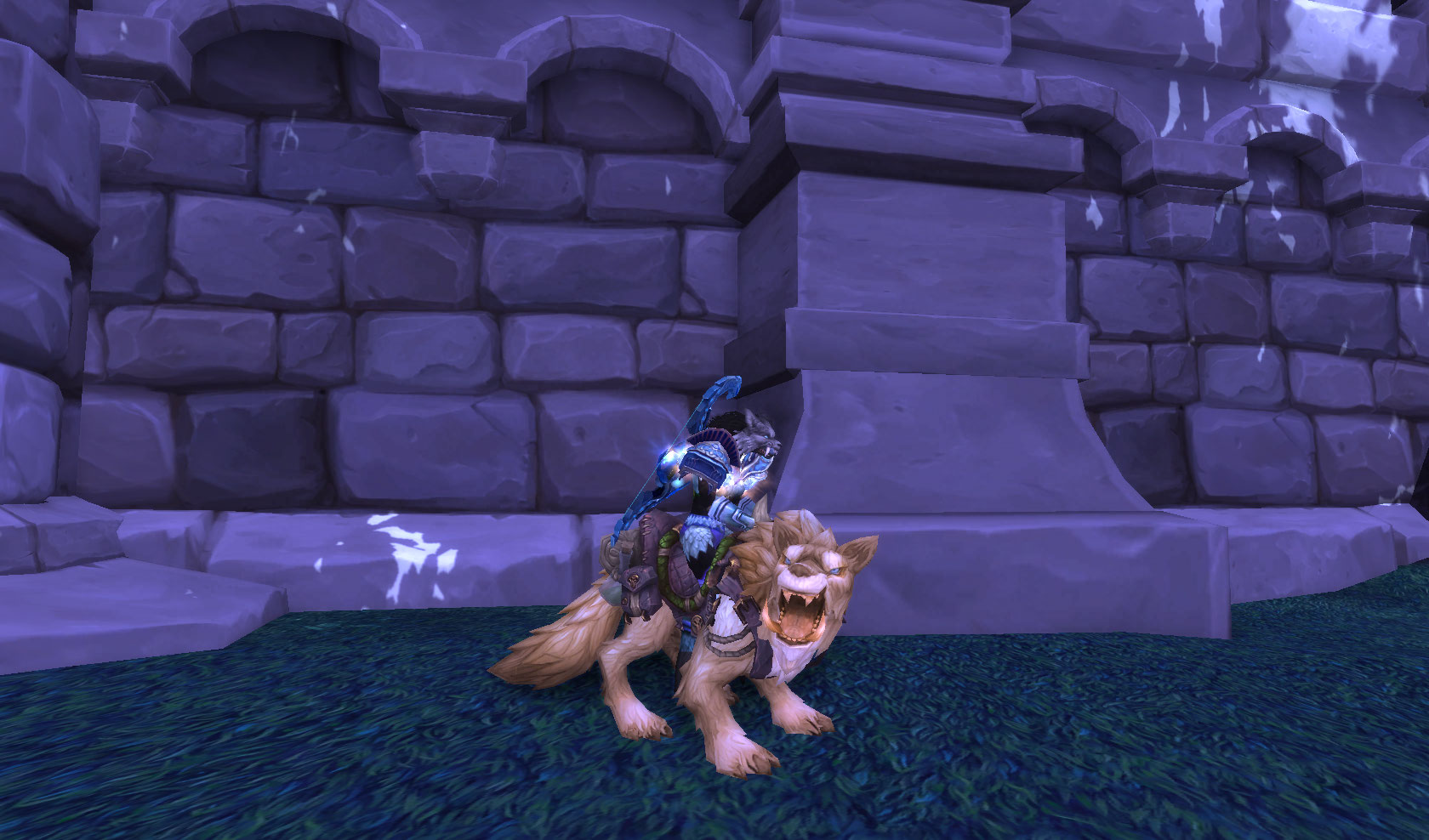 dustmane direwolf - LW mount