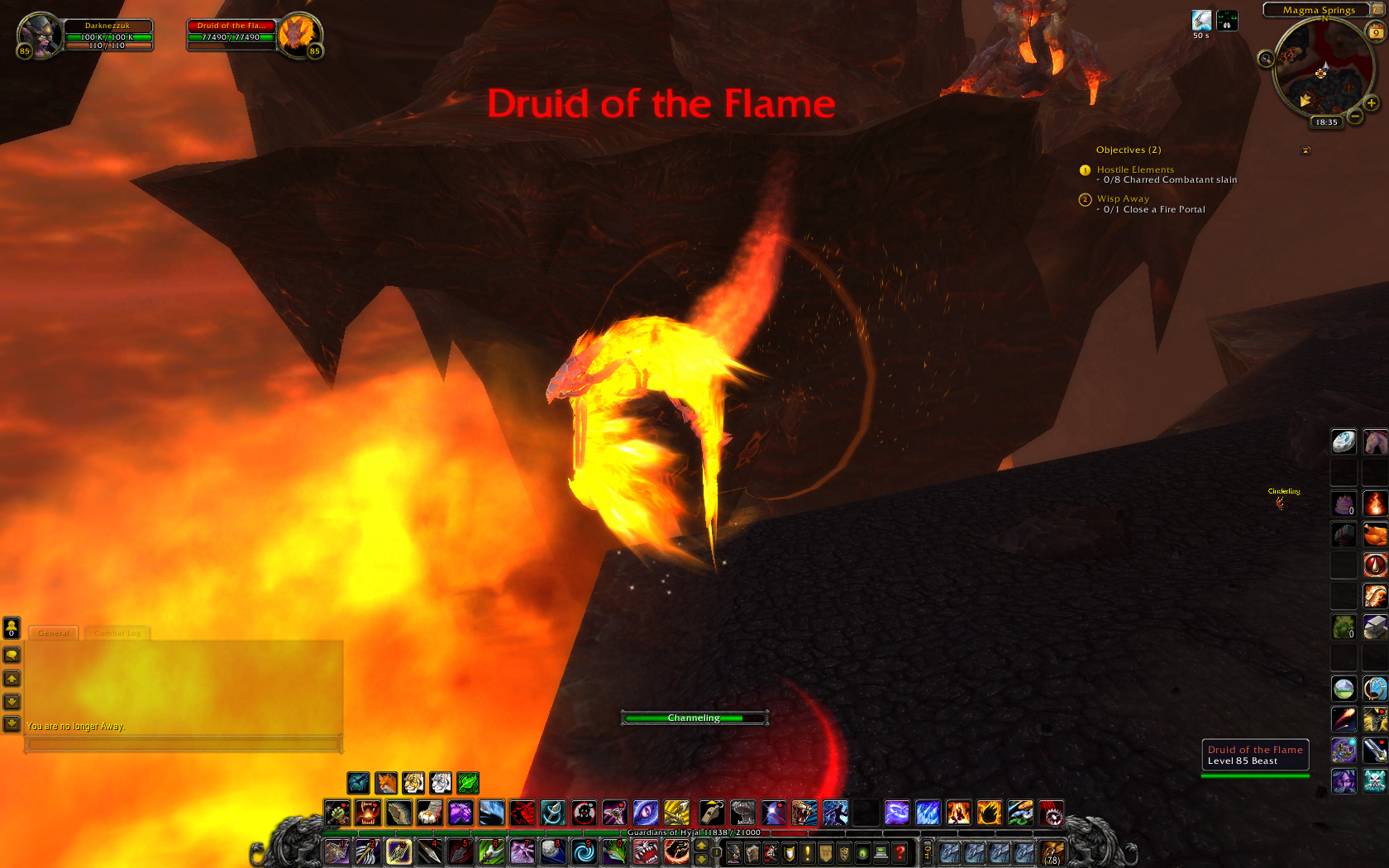Druid of the Flame - Bird Form