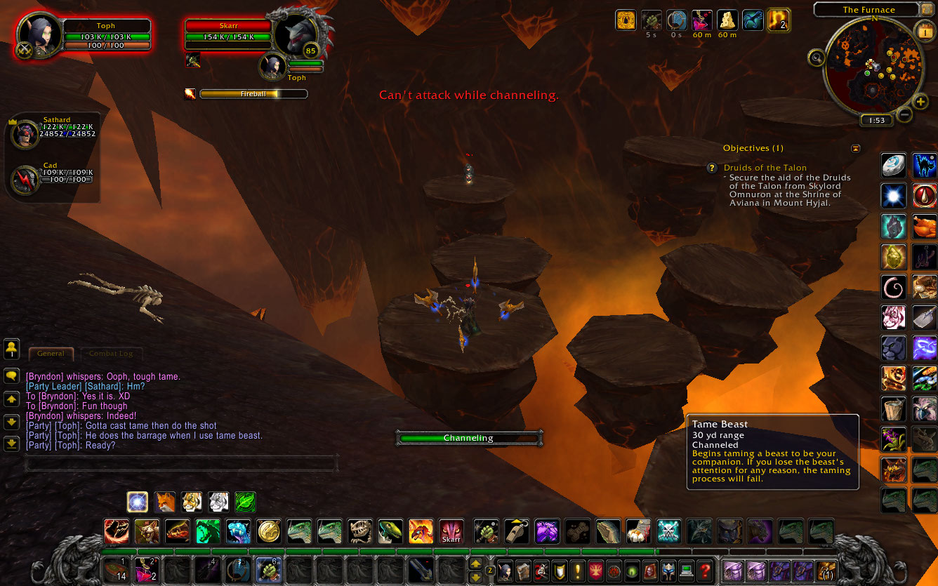 Those two skeletons on the rock are mine. XD