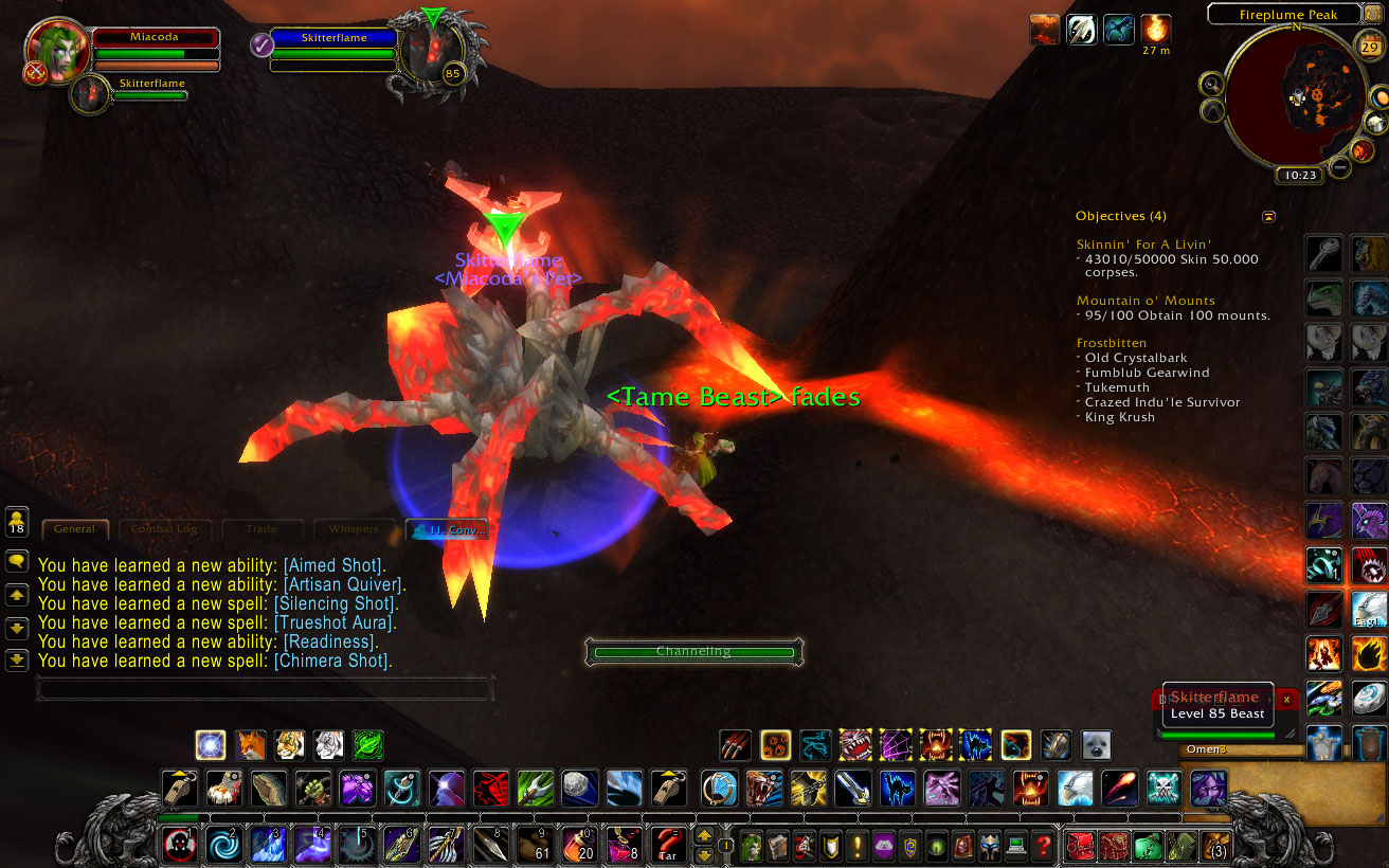 Taming Skitterflame!