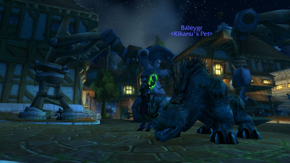 Pet 5: Wooly Kodo. Looks so depressed in the dark.