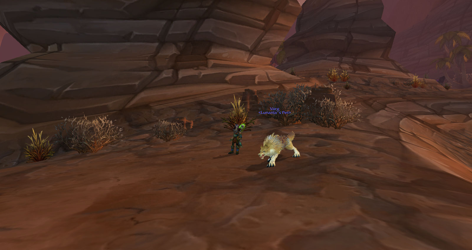 Varg. He barks!