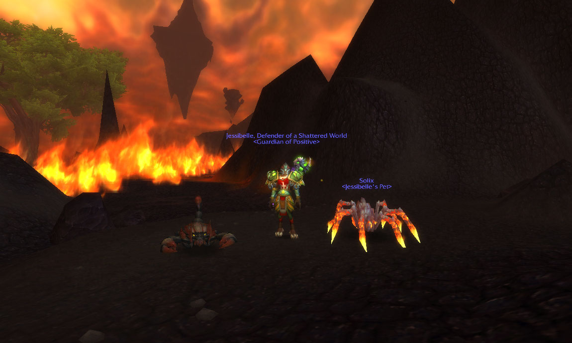Solix hangin out with Dante!