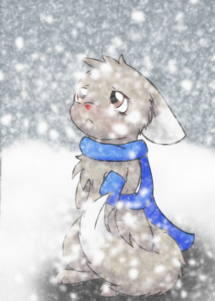 I was cold just DRAWING this.