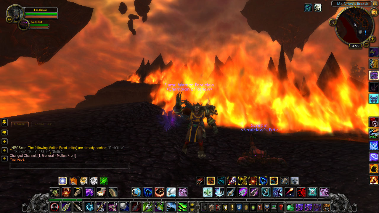 Madexx and me chilling in Molten Front. Your next, old blue!