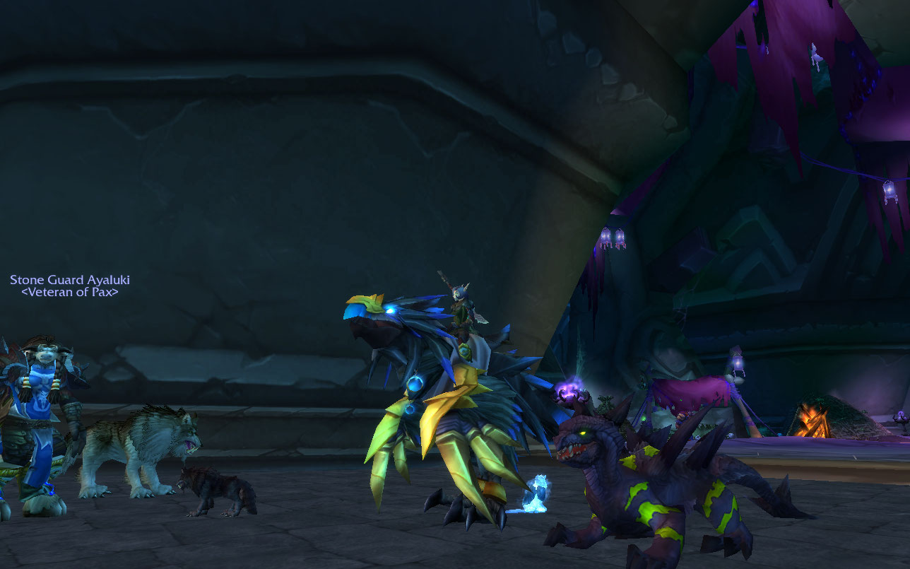 And, of course, Eternitas (spectral tiger cub) isn't impressed. Go figure. XD