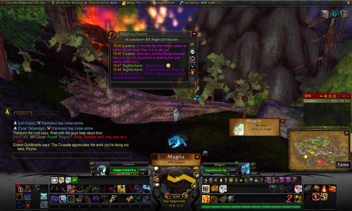 Magria tame
