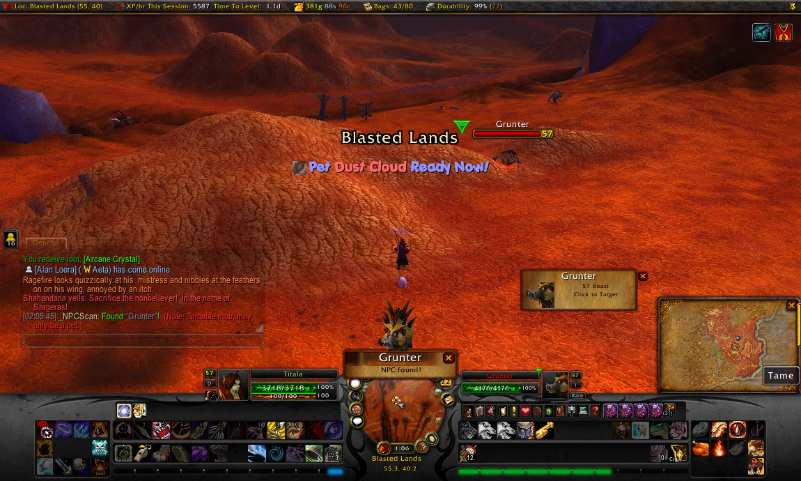 Surprise Grunter!