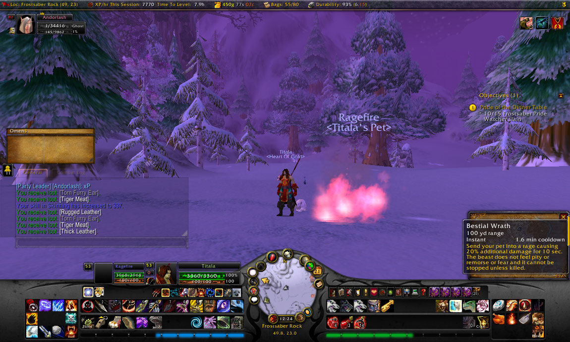 Flame pet in Winterspring