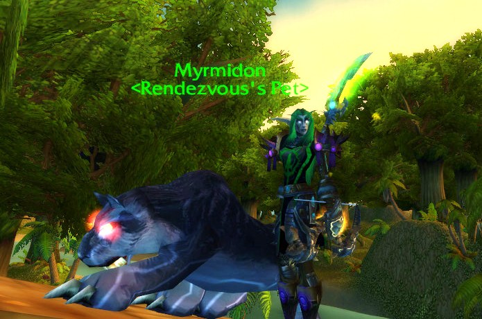 My newest pet to accompany me during my &quot;Dark&quot; moments, &quot;Myrmidon&quot;