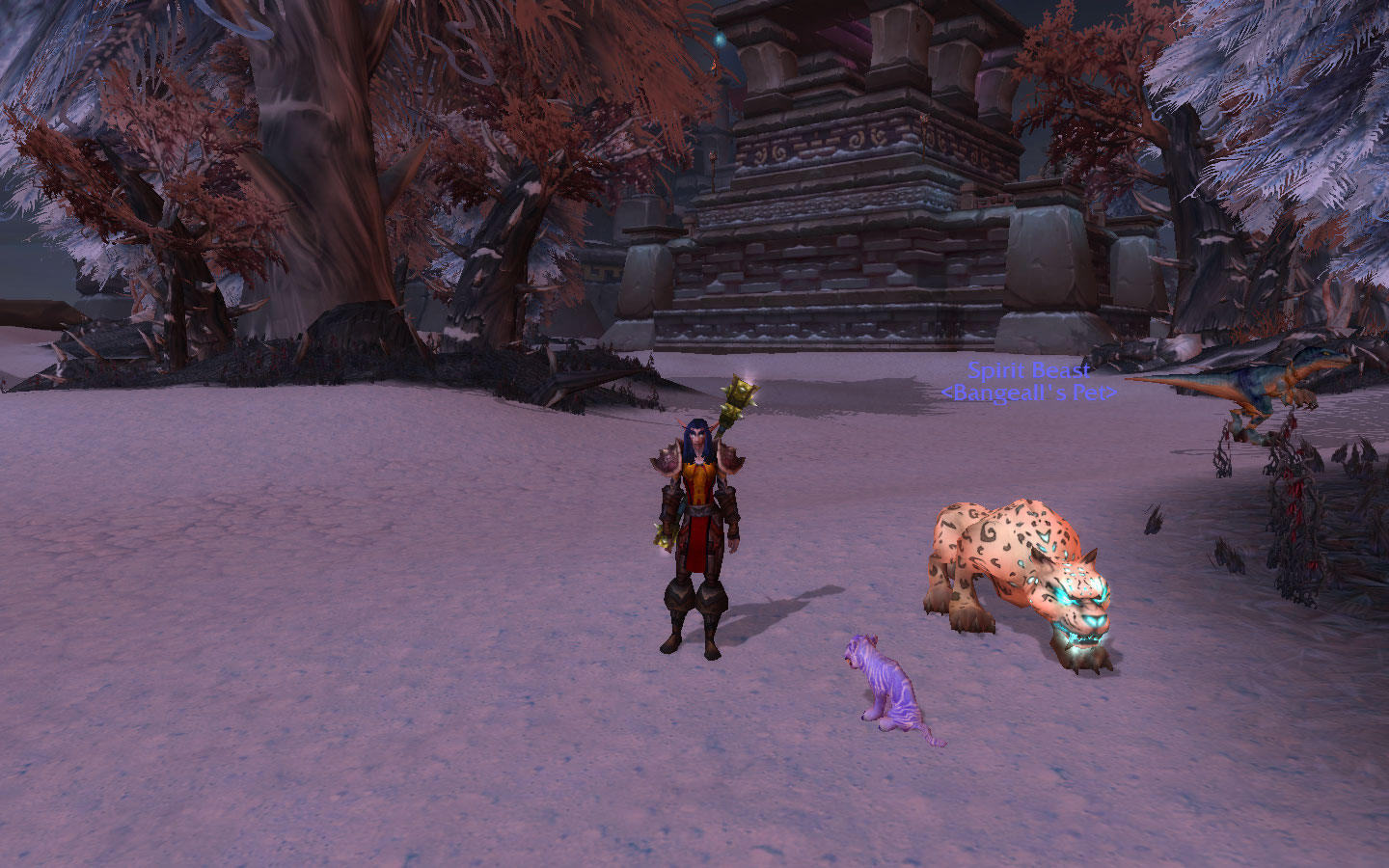 Here we are outside Zul'drak.