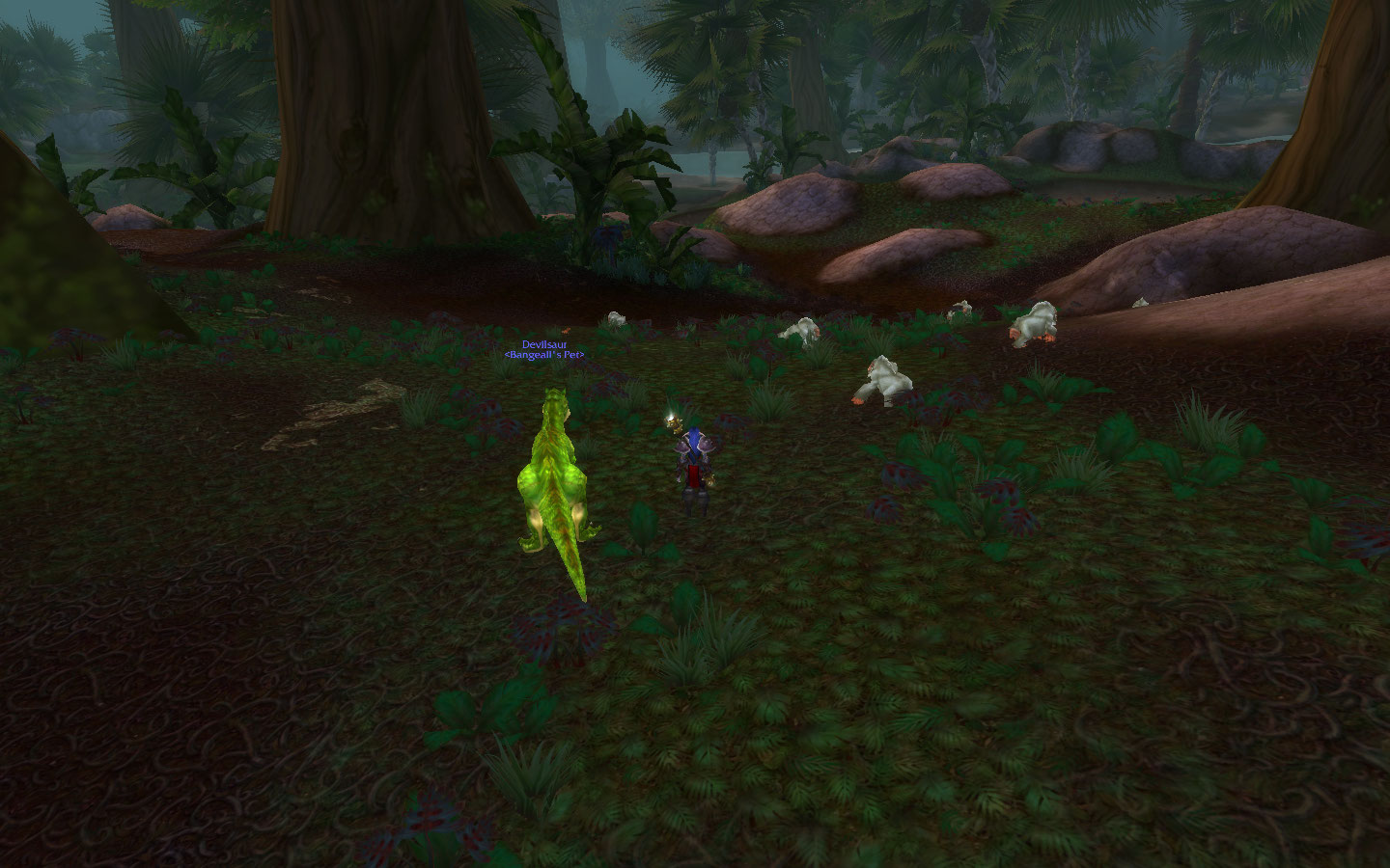 Krush spawned directly in front of me here, and patted left for the pillar.