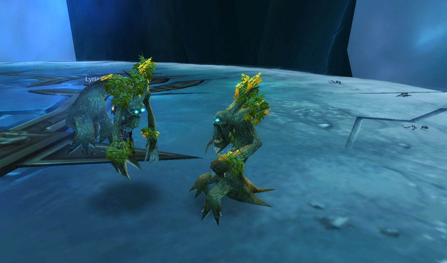 My tree and her corpse. O_o