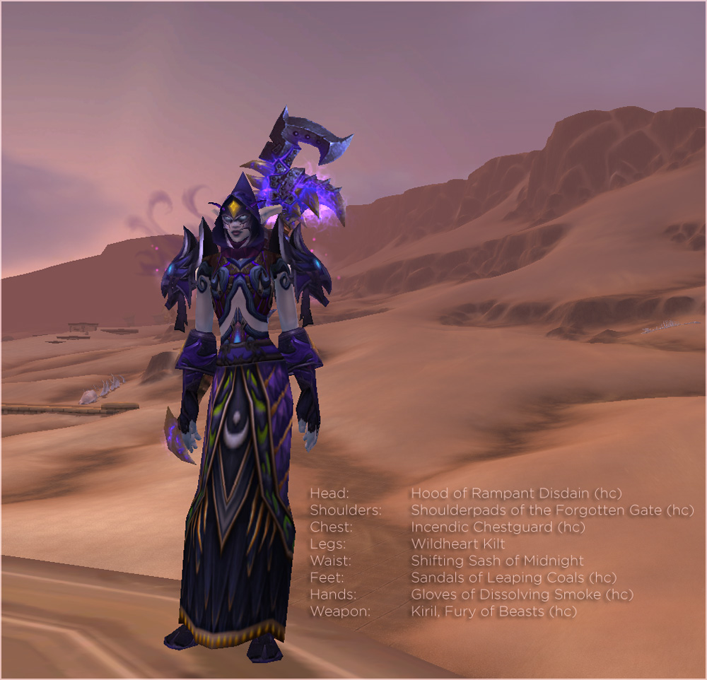 Purple druid