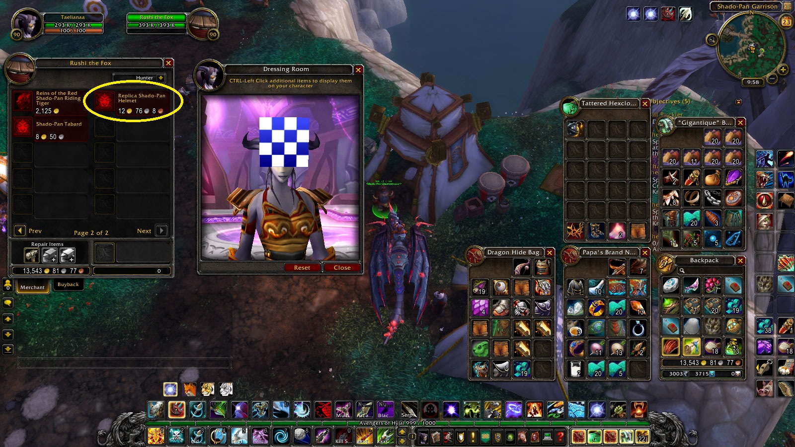 Checkered cube ftw!