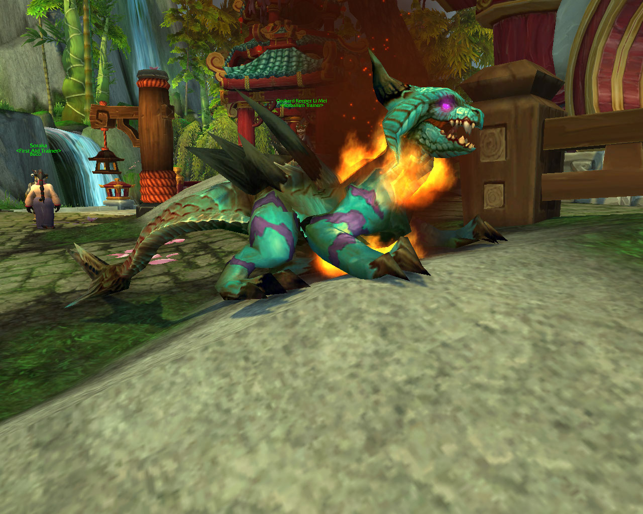 Warp Chaser is burning!