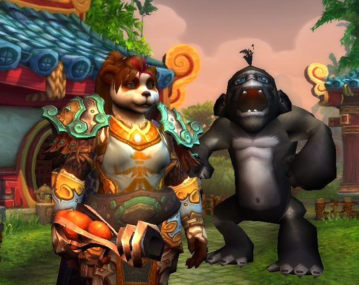 Giant monkey baby glitch