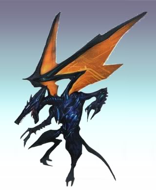 This is the character the Pterodax would be based off of. I don't think the color mash up looks so bad.  :P