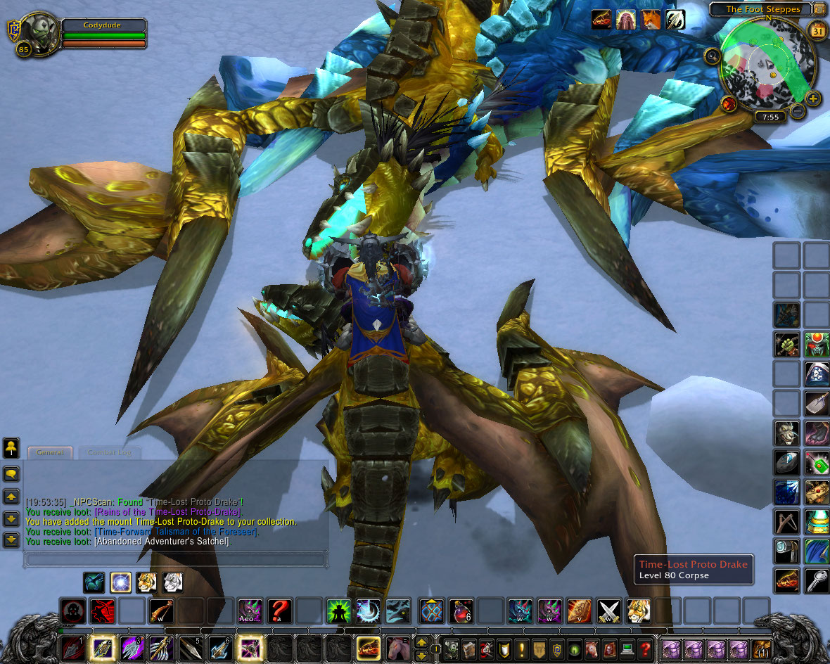 Time-Lost Proto-Drake killed!