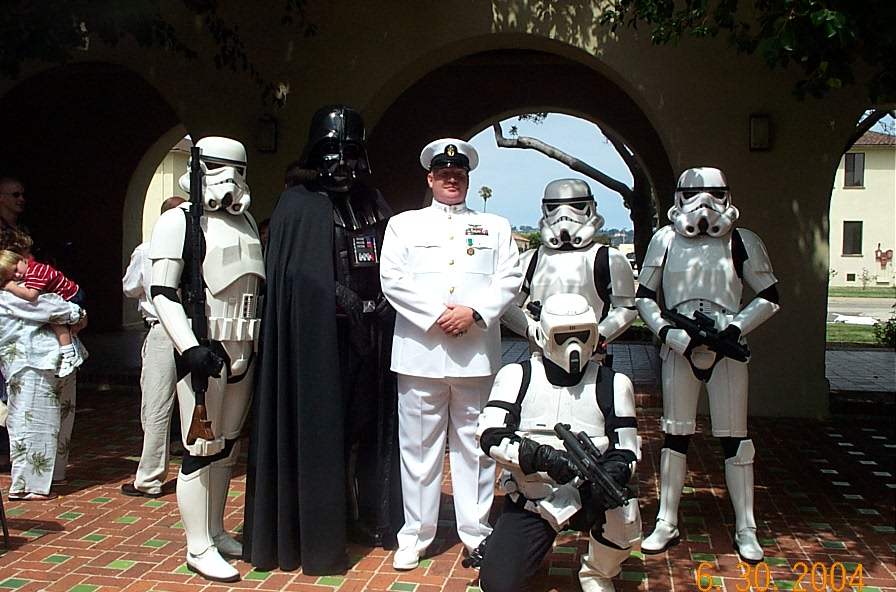 My retirement from the Navy in 2004