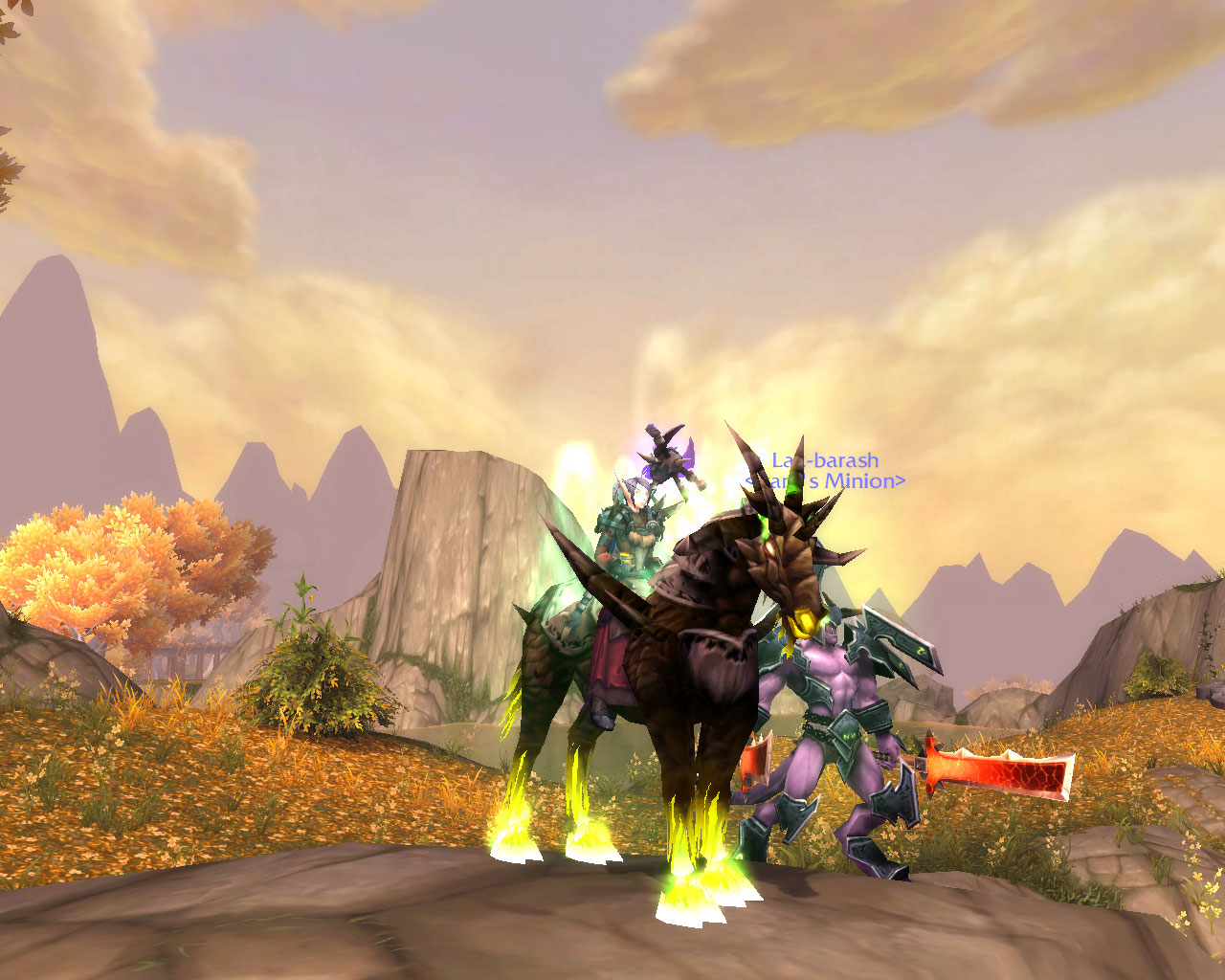 Green fire Dreadsteed