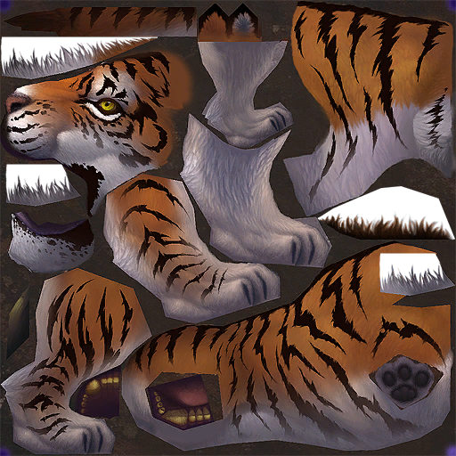 pandaren tiger skin