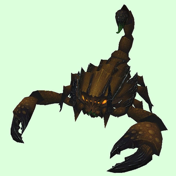 brown cata scorpion