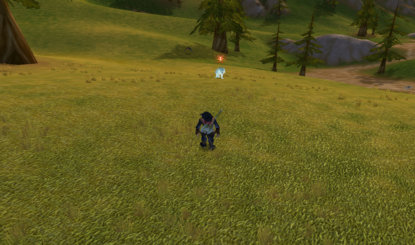 Ghost Howl...I think. I wasn't going to get too much closer at the level she was at XD