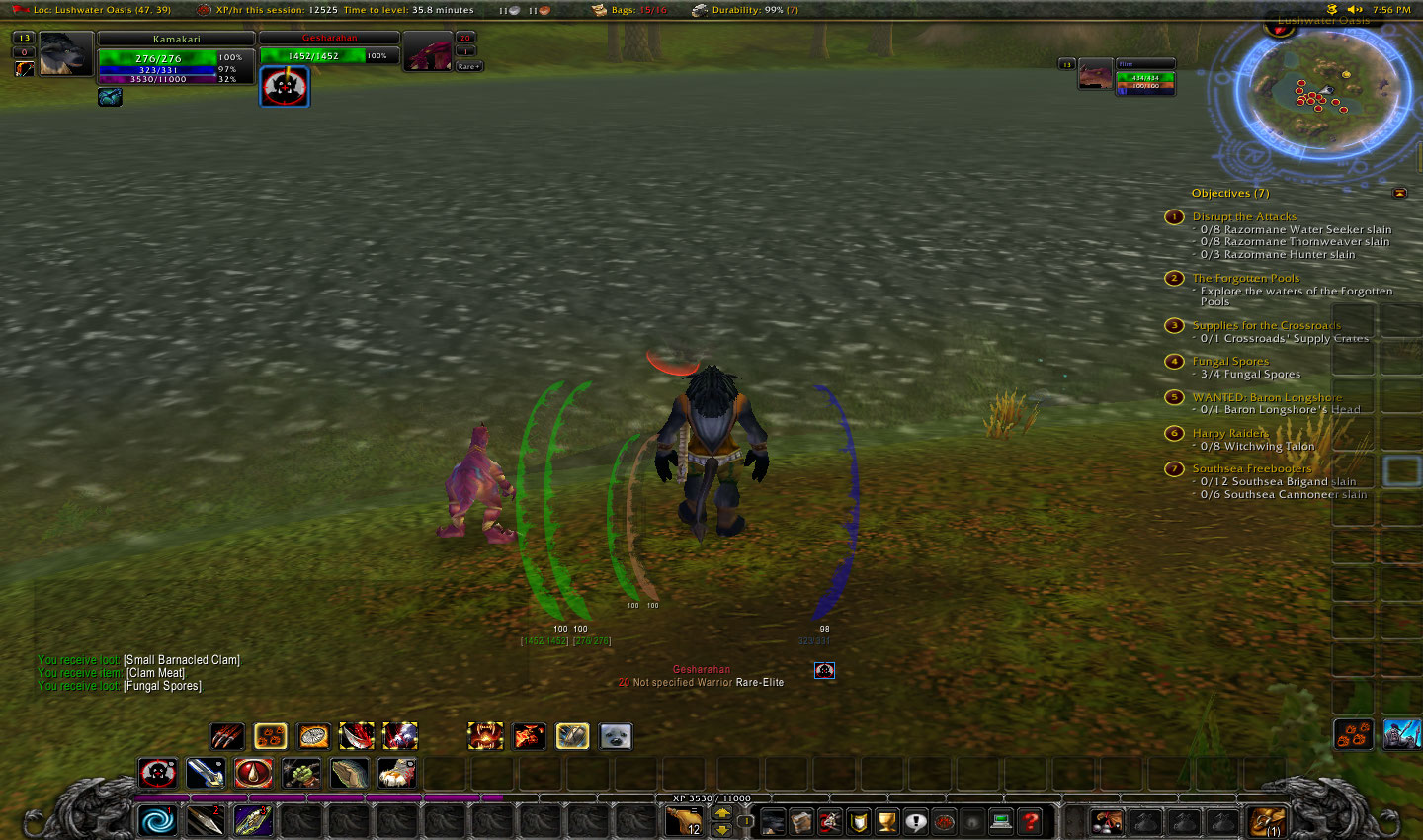 Gesharahan...who killed me three times before I figured out what was doing so XD