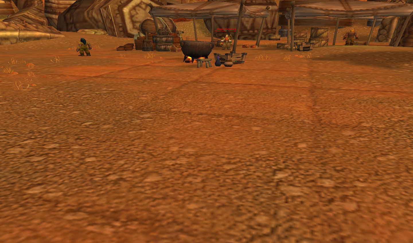 Digger...Flametongue..I think it is? He's where all the dwarves are in the barrens.