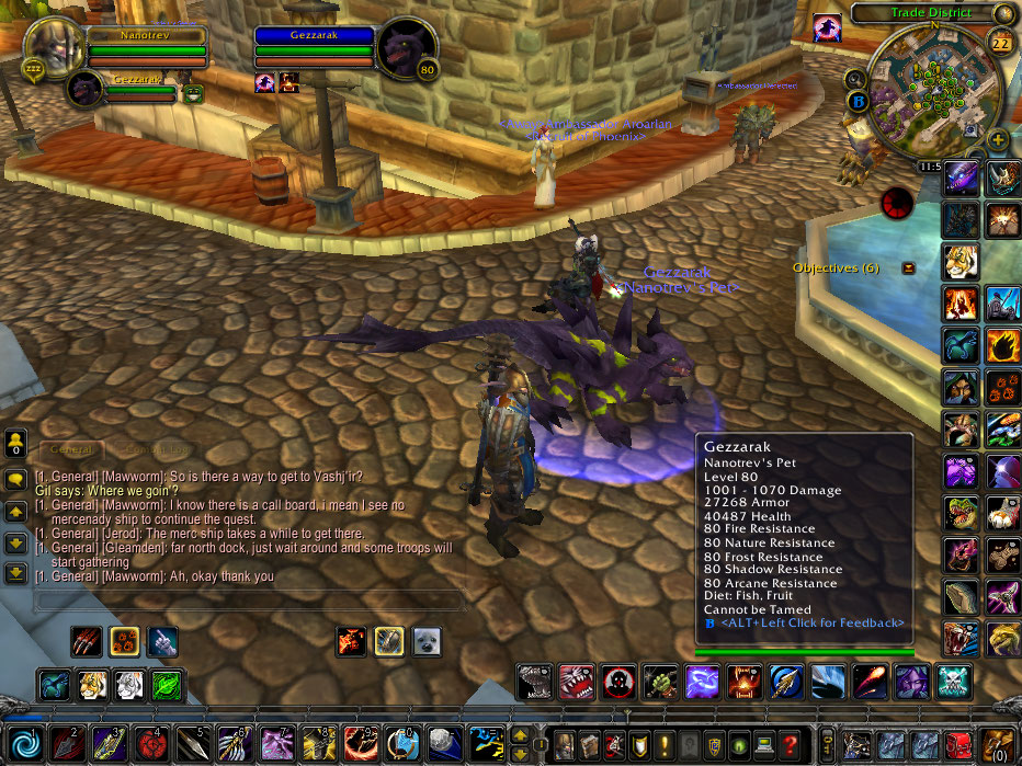 Gezzarak with 40k health.