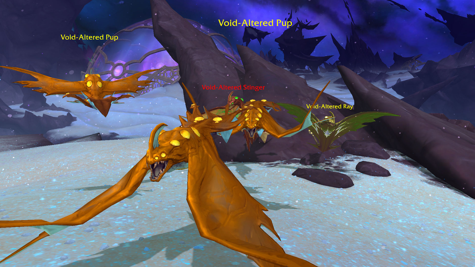 They are tameable. I just liked this screenshot more.