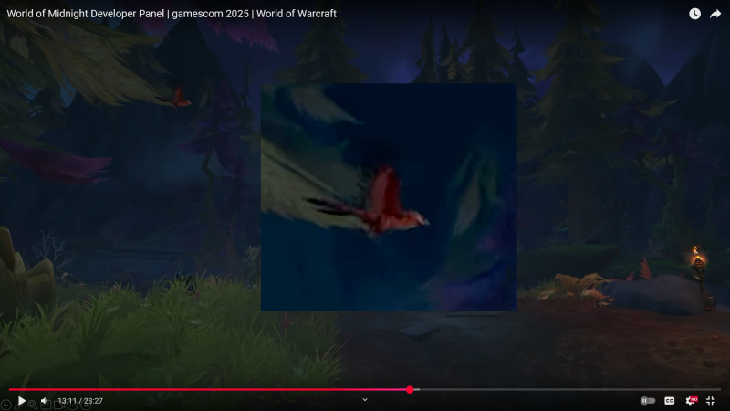 Amani bird, looks to have the Ji-kun animations