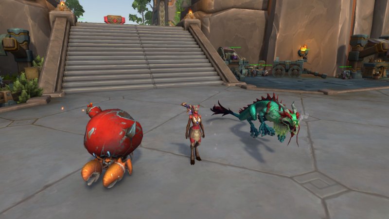 The bombshell crab is my favorite new model added in The War Within.