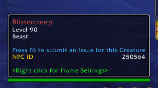 Using the addon idTip to display its ID