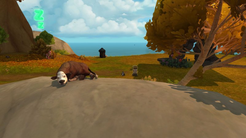 Sleepy Cow
