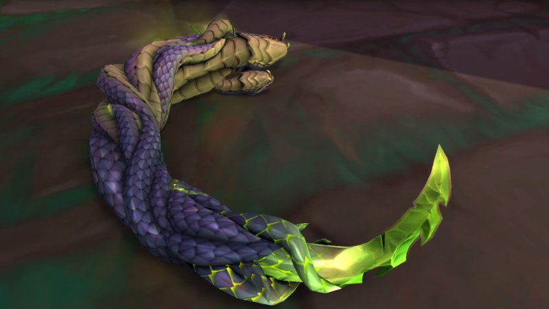 Writhe up close, playing dead
