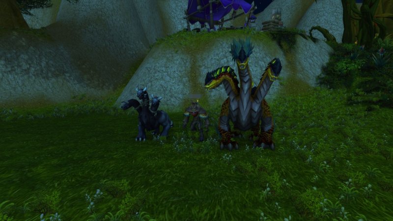 Serpent Hydras as they appear to their owner