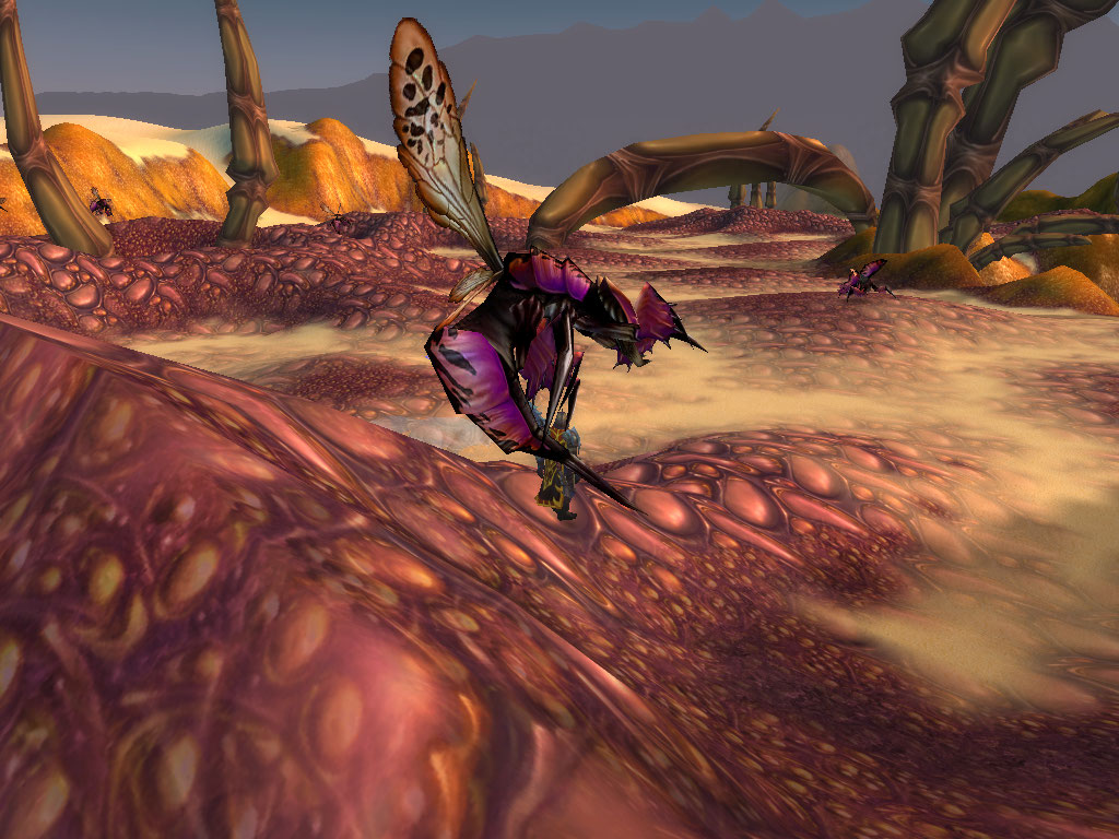purple wasp