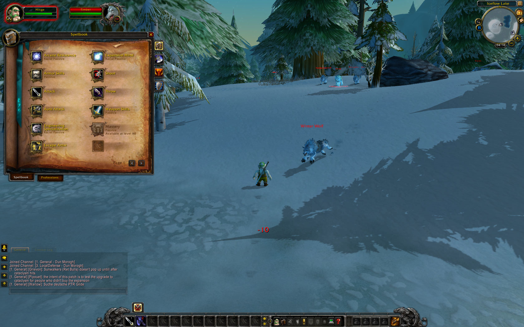 Timber on the 4.0 PTR!