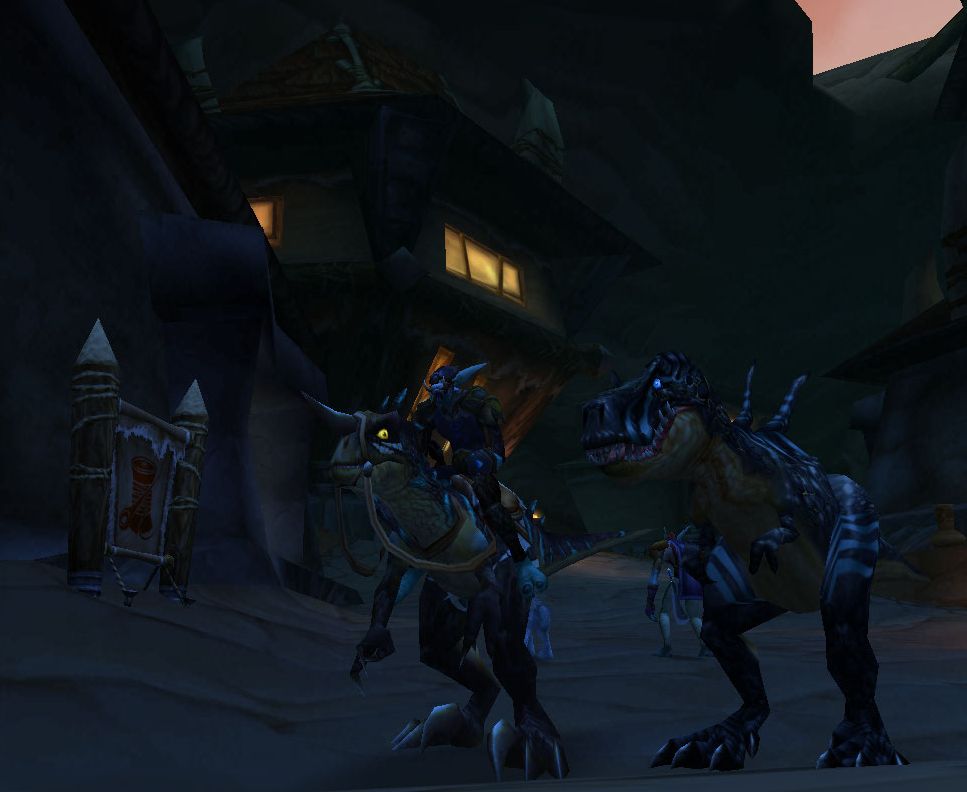 Dark Streets of Orgrimmar, mount with pet glitch and the former Drachenstein FTW
