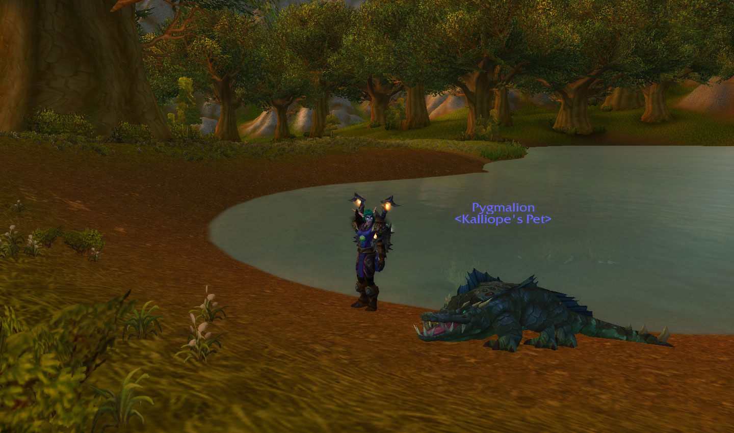 Pygmalion the previously (impulse) tamed green crocolisk