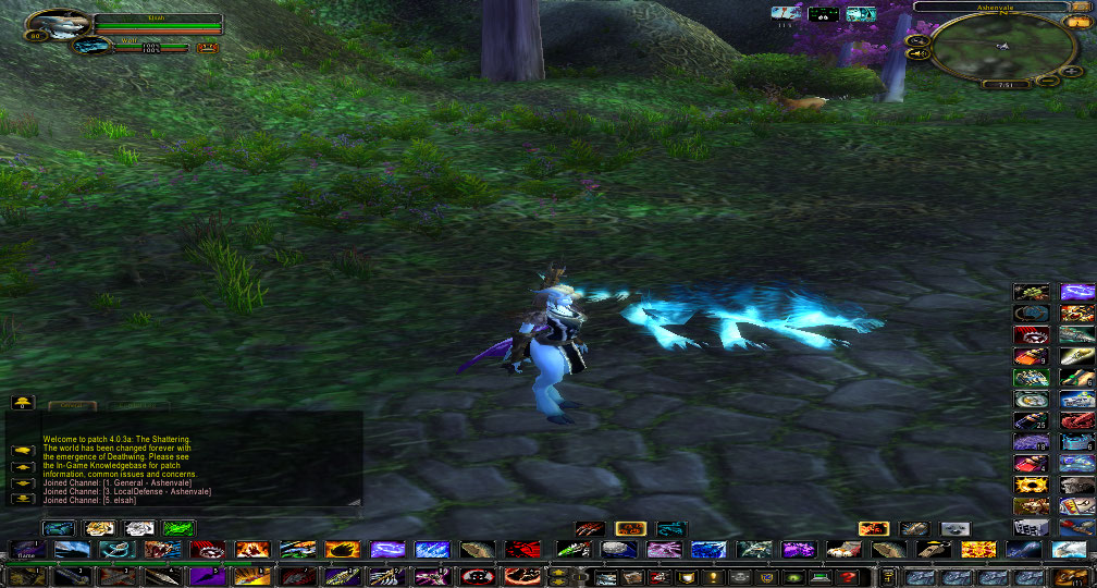 blue wolf, if only for a while..