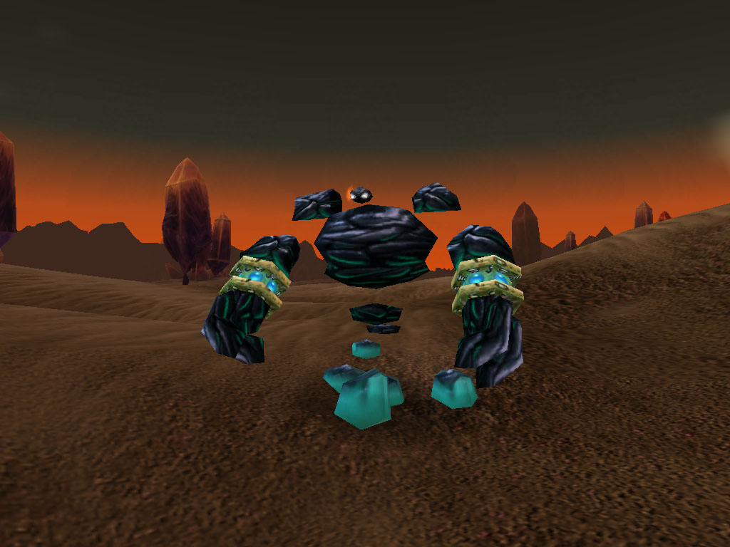 Strange looking rock elemental.