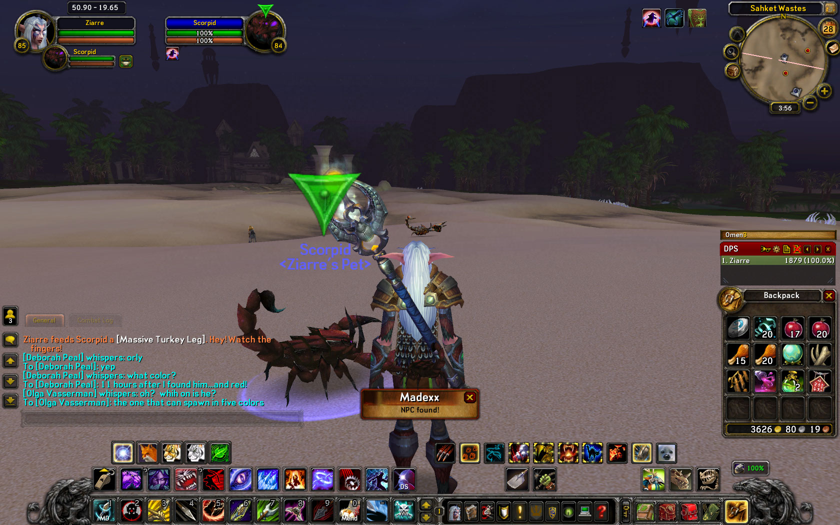 Second Madexx sighting was all mine.  &lt;3