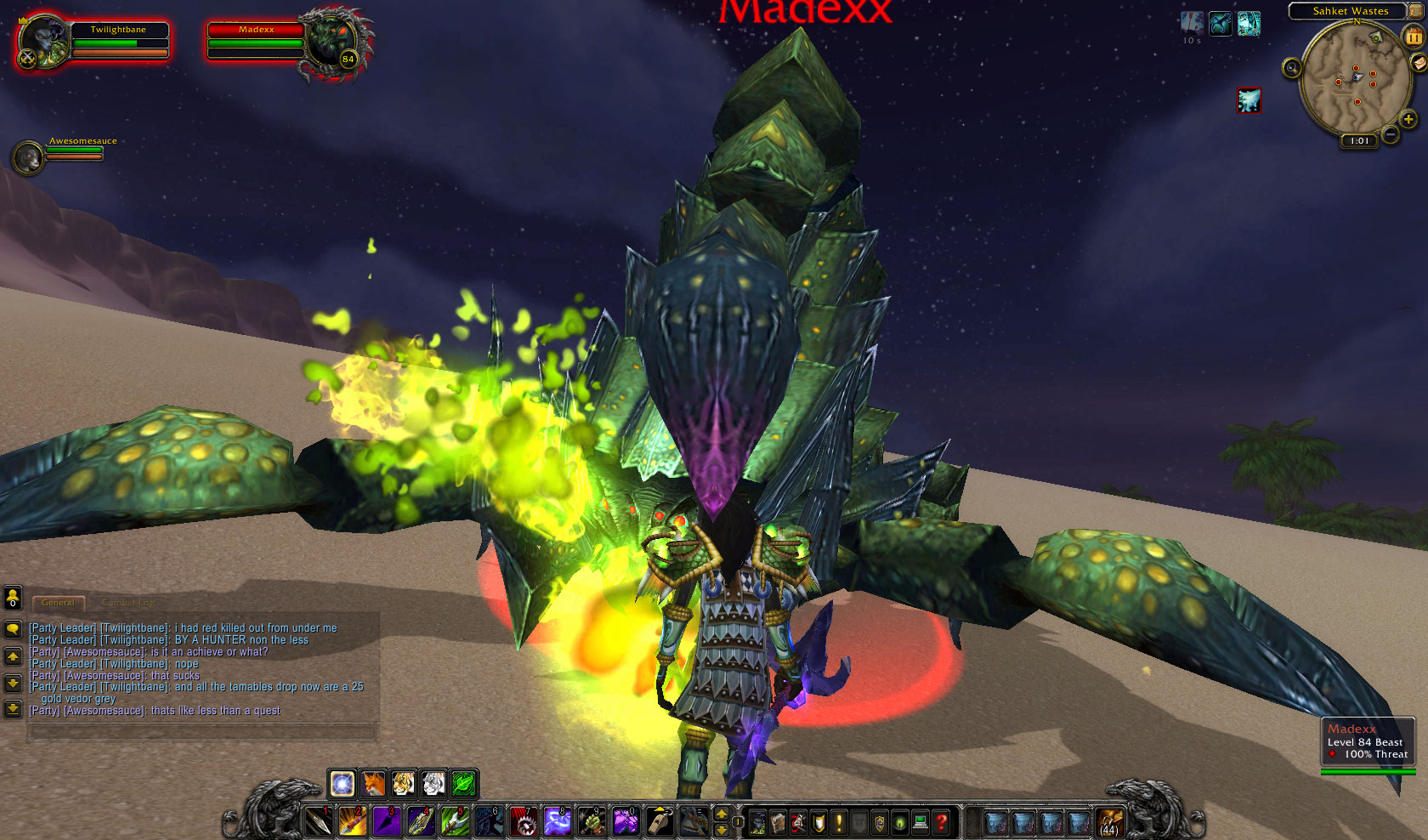 My what a Big stinger you have madexx