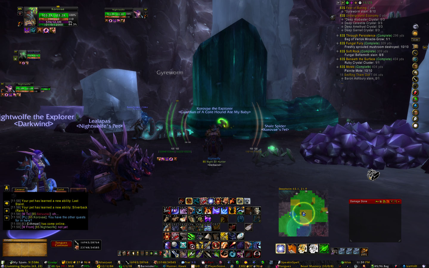 jadefang newly tamed