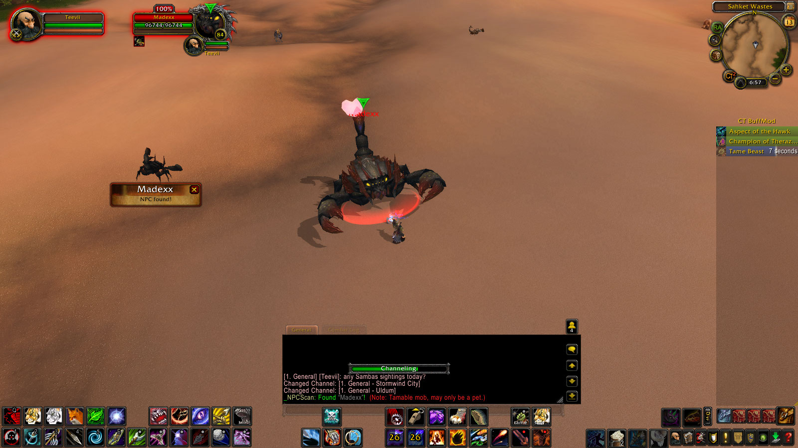 Taming Madexx